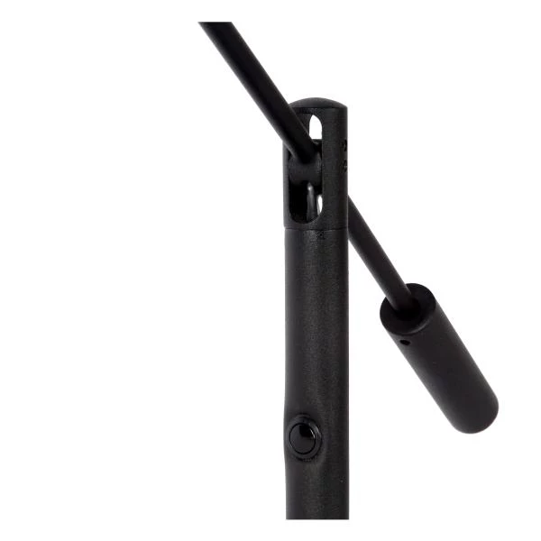 Lucide ANSELMO - Lampe de bureau - Ø 18 cm - LED Dim. - 1x9W 3000K - Noir - détail 3